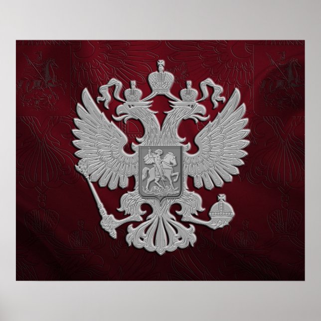 Russian Coat of arms Poster (Front)