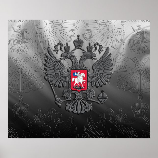 Russian Coat of arms Poster (Front)