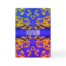 Russian Congratulation Card with Daffodils
