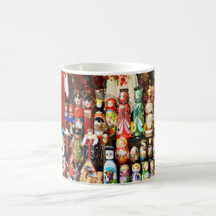 Russian dolls coffee mug