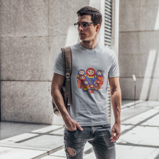Russian Dolls Matryoshka T-Shirt (Creator Uploaded)