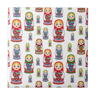 russian dolls tile
