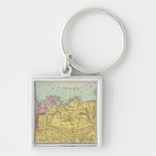 Russian Empire 7 Key Ring