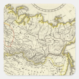 Russian Empire Square Sticker