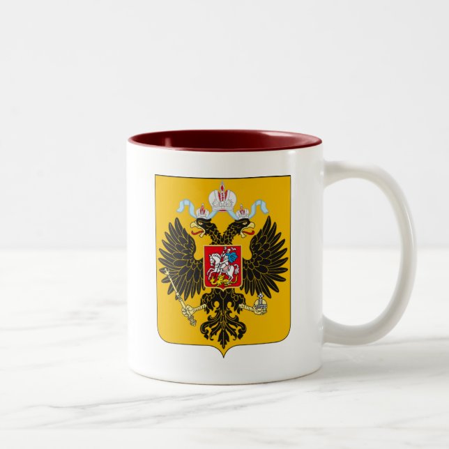 Russian Empire Two-Tone Coffee Mug (Right)