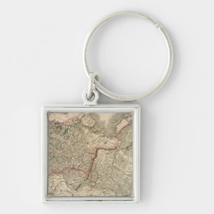 Russian Empire west Key Ring