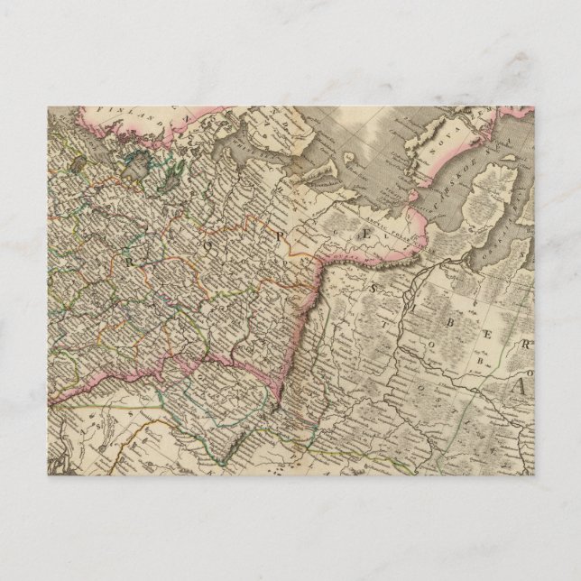 Russian Empire west Postcard (Front)