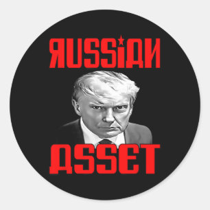 Russian Et - Trump Classic Round Sticker