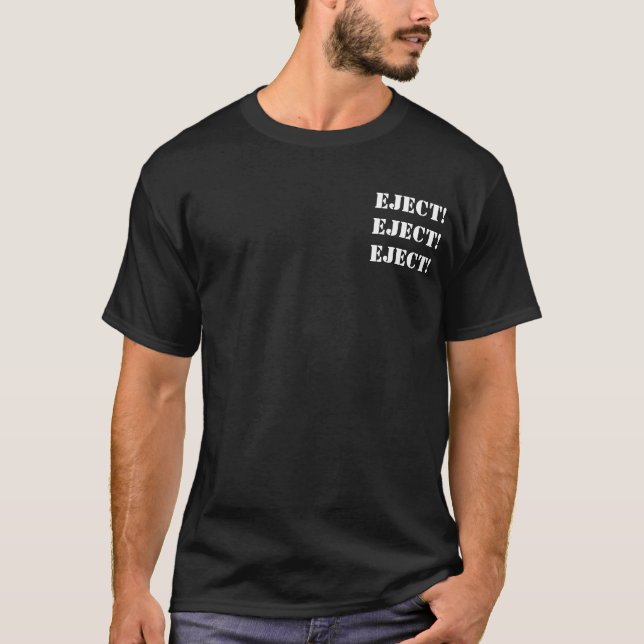 RUSSIAN FIGHTER CRASH T-SHIRT (Front)