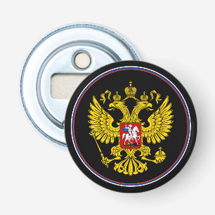 Russian Flag Bottle Opener, Russia Emblem / Party Opener