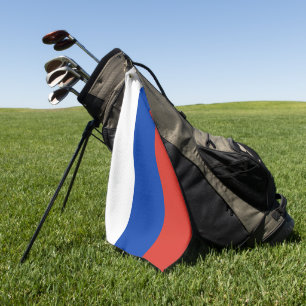 Russian Flag & golf Russia /sports Moscow  Golf Towel