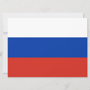Russian Flag (Russia) Card