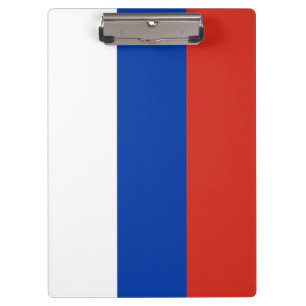Russian Flag (Russia) Clipboard