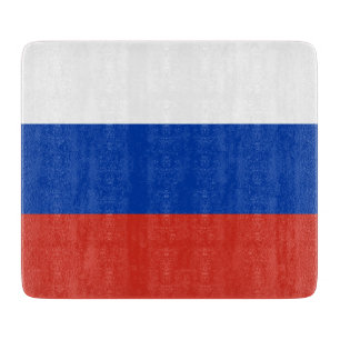 Russian Flag (Russia) Cutting Board
