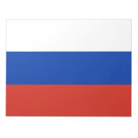 Russian Flag (Russia) Notepad