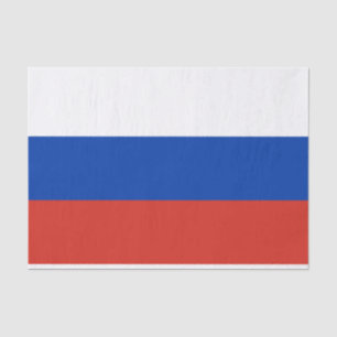 Russian Flag (Russia) Tissue Paper