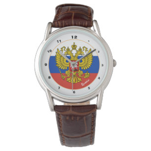Russian Flag & Russia trendy fashion / Россия Watc Watch