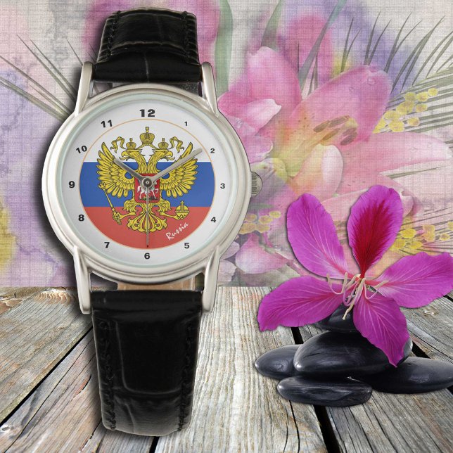 Russian Flag & Russia trendy fashion / Россия Watch (Creator Uploaded)