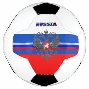Russian flag soccer ball