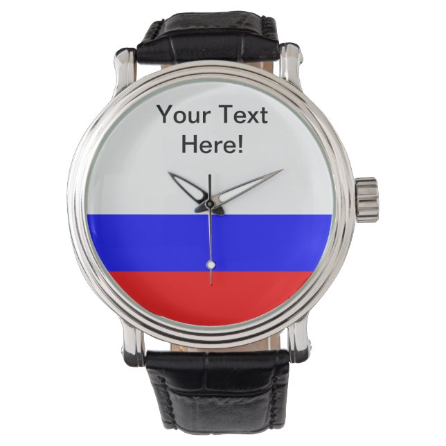 Russian Flag Watch (Front)