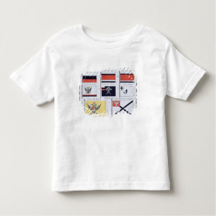 Russian Flags, from a French book of Flags, c.1819 Toddler T-Shirt