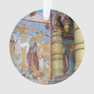 Russian frescoes ornament