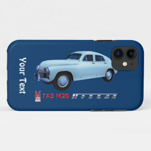 Russian GAZ M20 Sedan iPhone 11 Case