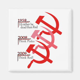 Russian Hammer And Sickle Emblem Magnet