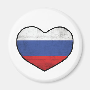 Russian Heart Magnet