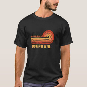 Russian Hill San Francisco California Retro Vintag T-Shirt