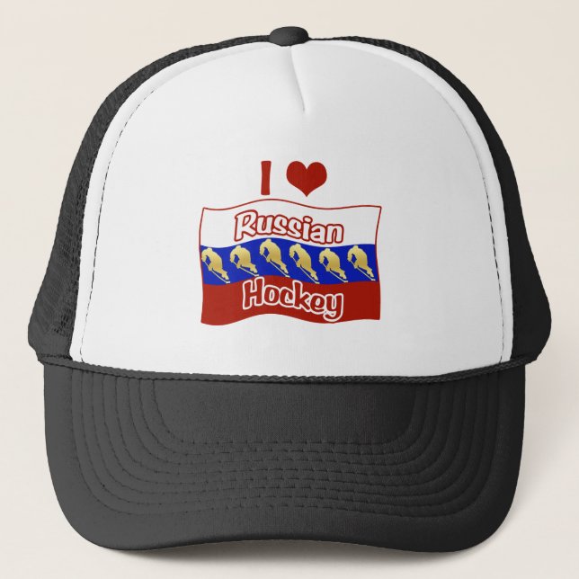 Russian Hockey Trucker Hat (Front)