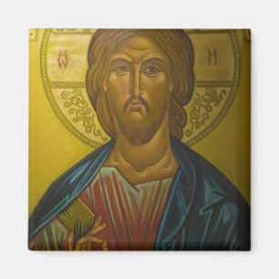 Russian Icon inside Church of St. Sophia / Magnet
