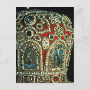 Russian Imperial Crown Postcard