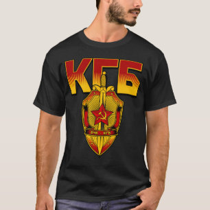 Russian KGB Badge Soviet Era T-Shirt