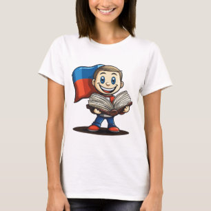 Russian Language Day – Modern Minimalist Design T-Shirt