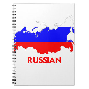 RUSSIAN MAP NOTEBOOK