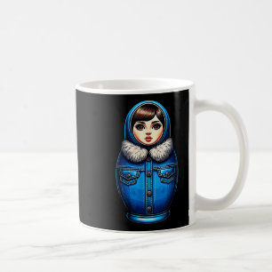 Russian Matryoshka Christmas And New Year Russia M Coffee Mug