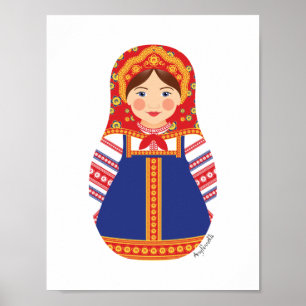 Russian Matryoshka Poster