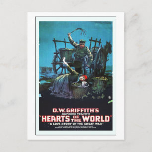 Russian Movie Ad Postcard