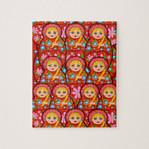 Russian Nesting Doll - Matryoshka Jigsaw Puzzle