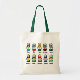 Russian Nesting Doll (Matryoshka) Tote Bag