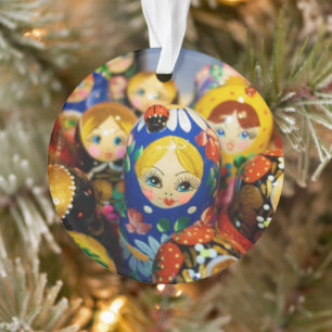 Russian Nesting Dolls Ornament
