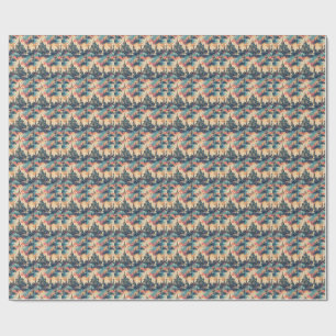 Russian Onion Dome Cathedral Architecture Pattern Wrapping Paper