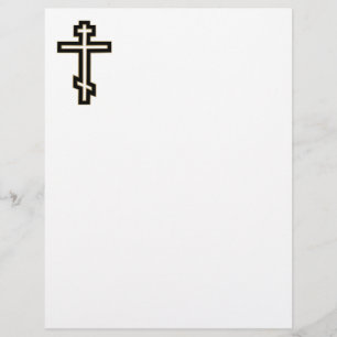 Russian orthodox cross