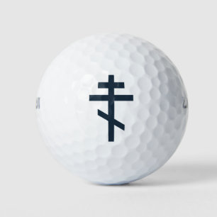 Russian Orthodox cross Golf Balls