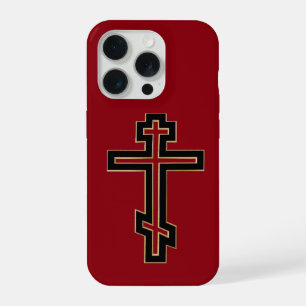 Russian orthodox cross iPhone 15 pro case