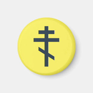 Russian Orthodox cross Magnet