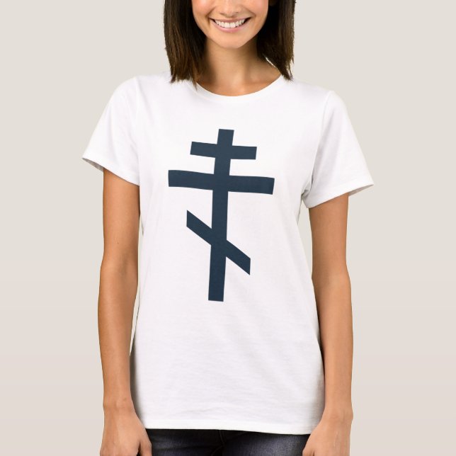 Russian Orthodox cross T-Shirt (Front)