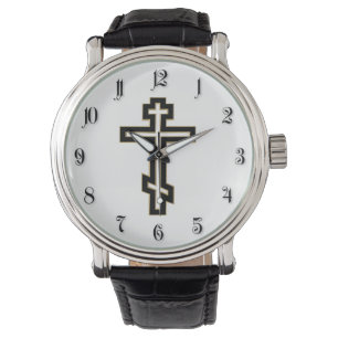 Russian orthodox cross watch