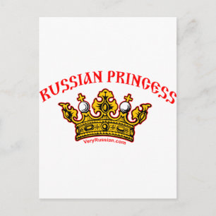 Russian Princess Postcard